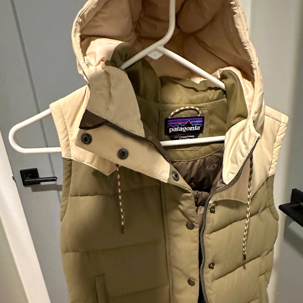 Patagonia Hooded Puffer Vest | XS